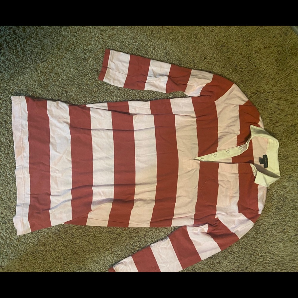 j.crew women’s rugby shirt dress